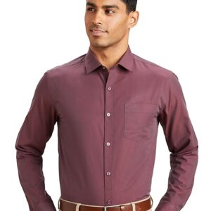 VENOM Men's Cotton Formal Shirt | Plain | Full Sleeve - Regular Fit (Available in Plus Sizes)